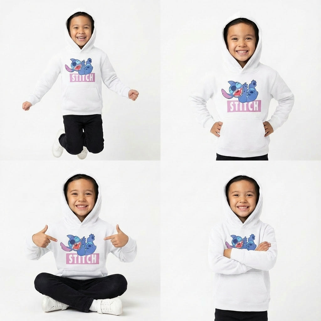 Hoodie - Laughing Stich