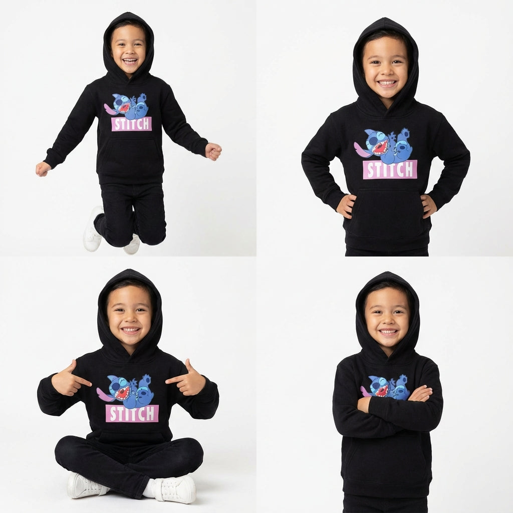 Hoodie - Laughing Stich