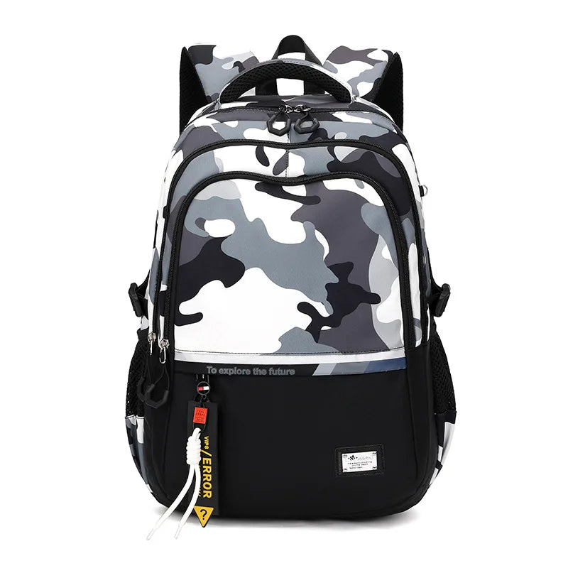 School Bags For Teenage Boys High Middle School Students Schoolbag Outdoor Travel Laptop backpack Big Student Bookbag mochila