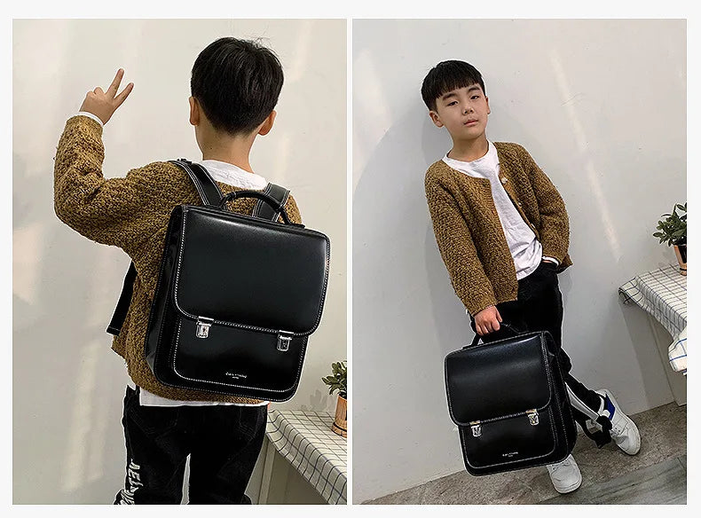 New Fashion School Bag for Boy Luxury Brand Children Backpack Japanese Style Girl Student Book Bags Kids Large Primary Schoolbag