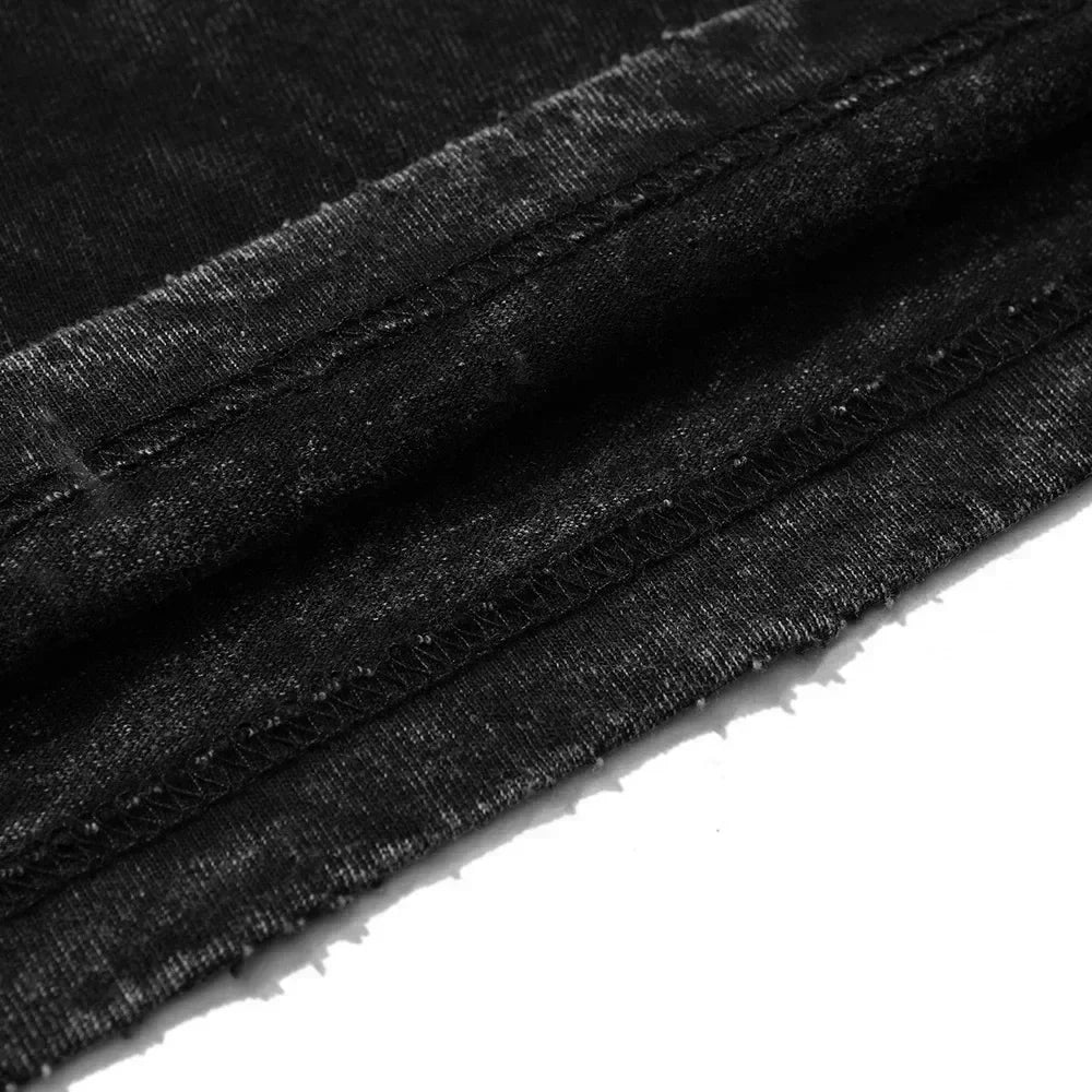 Men's T-shirts, Summer Best-selling Casual Streetwear Style T-shirts, Off-the-shoulder Sleeve Round-neck Short-sleeved Tops