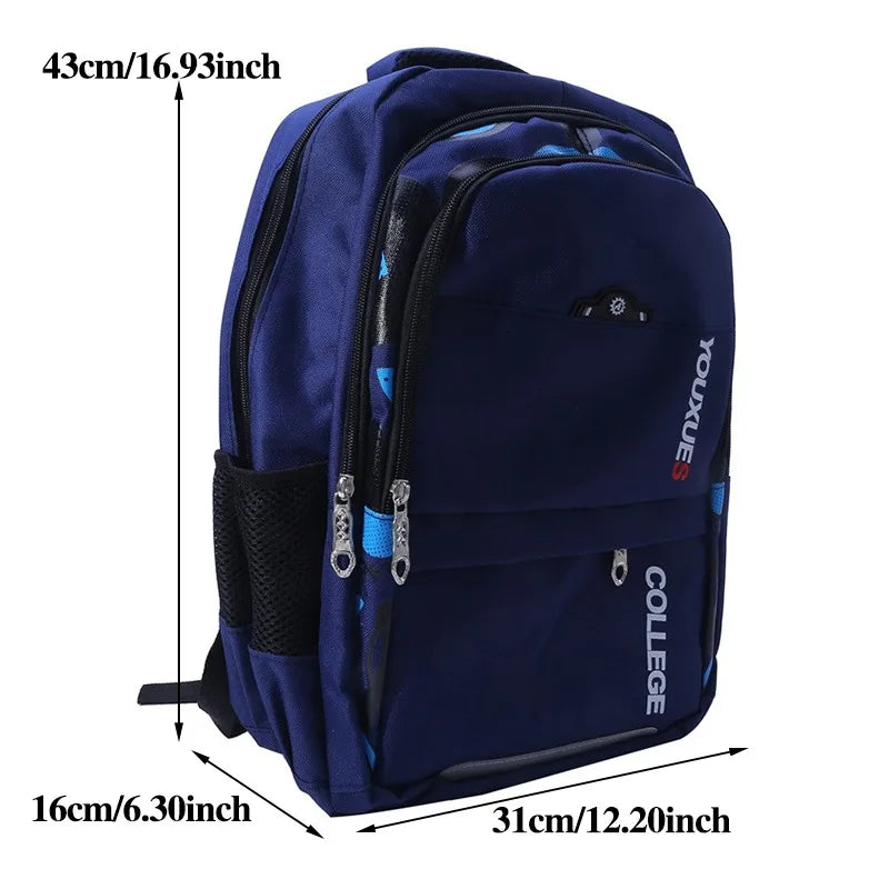 1PC New Children School Bags Kids Backpack in Primary Schoolbag for Teenager Boys Waterproof Backpacks Book Bag