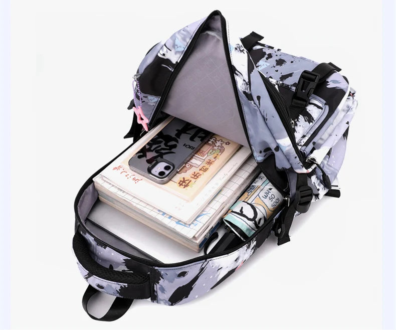 Middle School Student Backpack Children Set School Bags for Girls Kids Schoolbags Waterproof Book Bag With Lunch Bag Pencil case