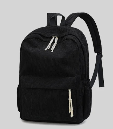 Personalized Schoolbag New Fashion Backpacks For Kids Students Corduroy Unique Name Large Capacity Travel Bags Hiking Rucksack