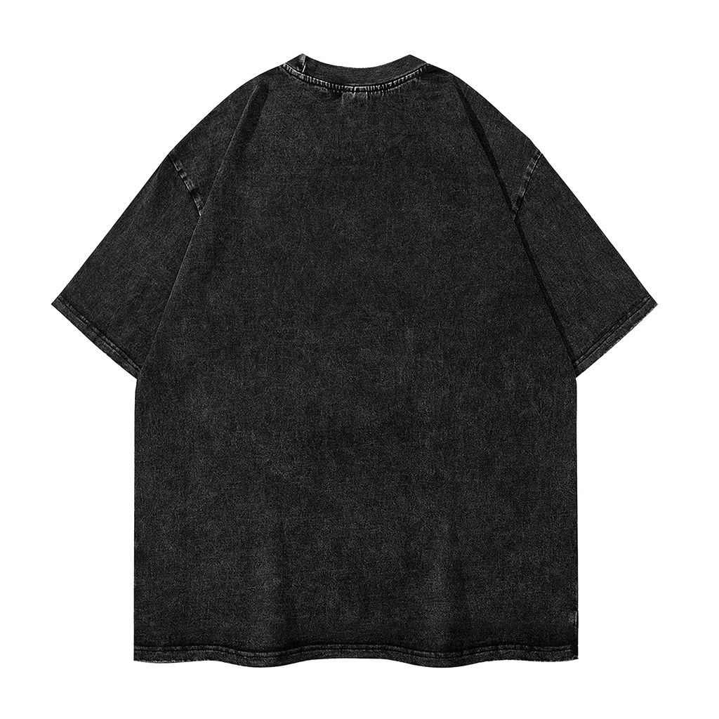 Men's T Shirt Pink-Panthers Drinking Washed T-Shirts Hippie  Beach Tee Shirt Y2K Funny Design Casual Clothing Hot Sale