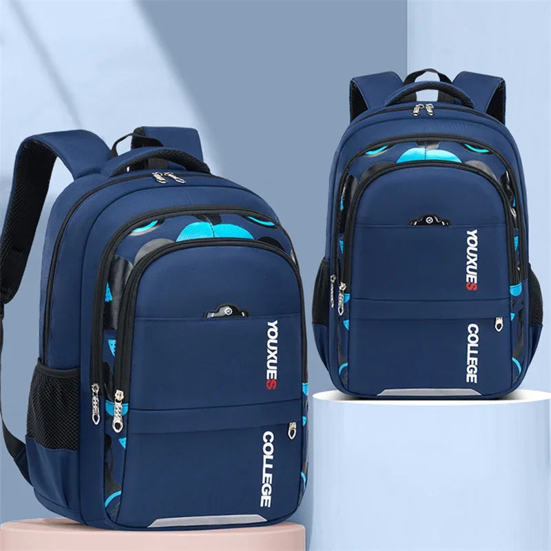 1PC New Children School Bags Kids Backpack in Primary Schoolbag for Teenager Boys Waterproof Backpacks Book Bag