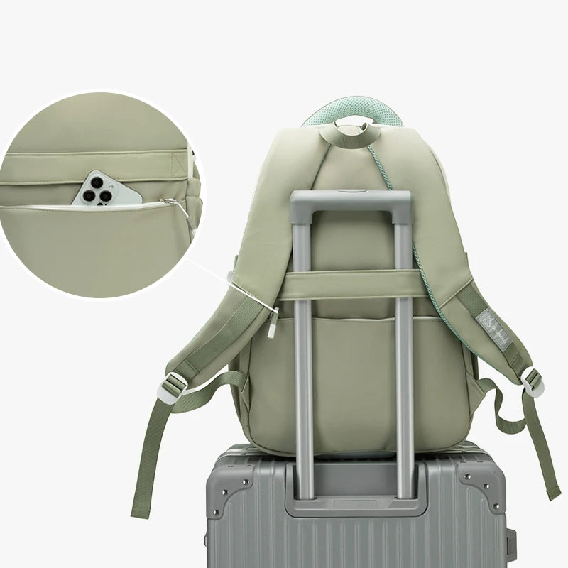 Schoolbags for Primary School Girls, Good-Looking, Waterproof, Junior High School Girls, Lightweight, Soft and Popular Backpacks